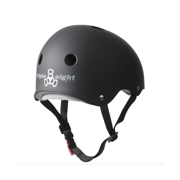 TRIPLE8 Casco Sweatsaver Certificado Black Rubber