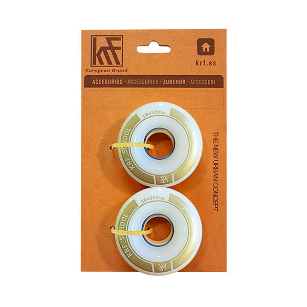 KRF Ruedas Quad School ALU Transparente