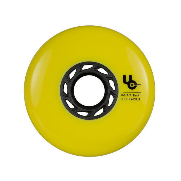 UNDERCOVER RUEDAS TEAM 80MM 86A YELLOW PR
