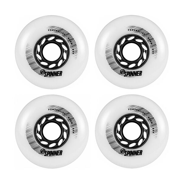 POWERSLIDE Ruedas Spinner Blanco 80
