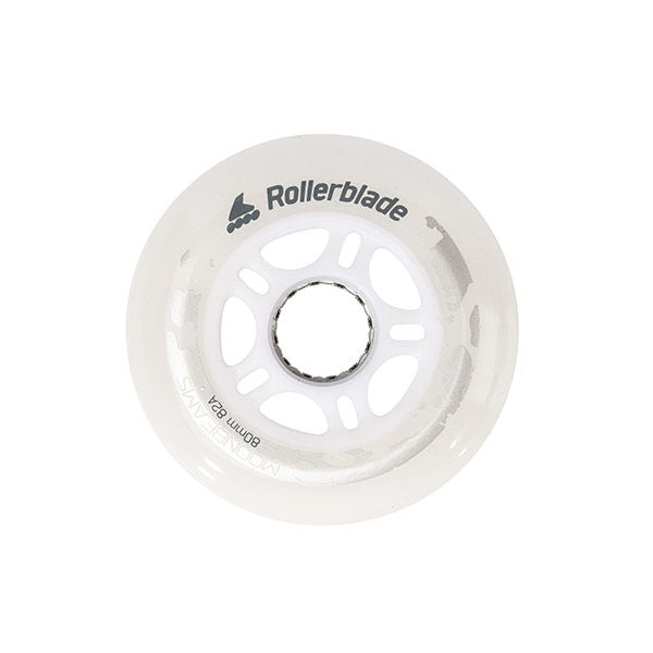 ROLLERBLADE RUEDA MOONBEAMS LED WHITE 80