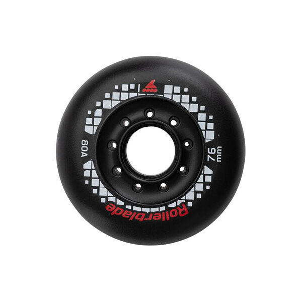 ROLLERBLADE Rueda Apex Black 76