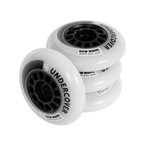 UNDERCOVER Ruedas Raw 80mm 85a Blanco PA (bullet radius)
