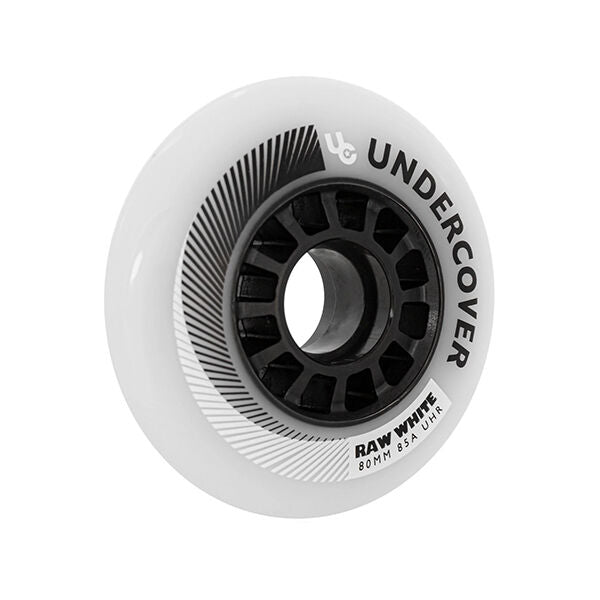 UNDERCOVER Ruedas Raw 80mm 85a Blanco PA (bullet radius)