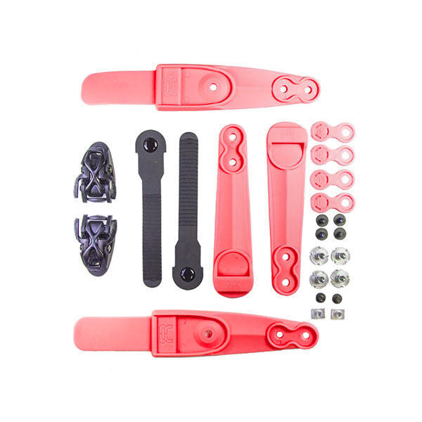 FR Skates Straps Doble Rojo