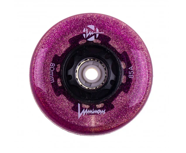 RUEDAS LUMINOUS - LED WHEEL - 80MM/85A PURPLE HAZE