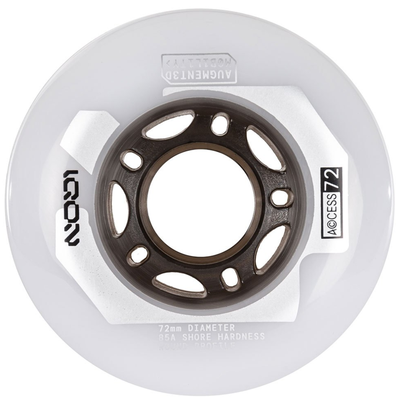RUEDAS IQON ACCESS NATURAL 72MM 85A (PACK 4)