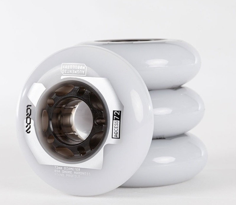 RUEDAS IQON ACCESS NATURAL 72MM 85A (PACK 4)