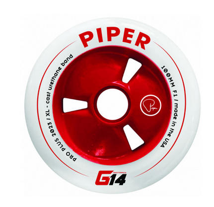 RUEDAS PIPER G14 100MM PACK 8 F2