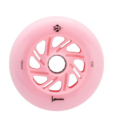 RUEDAS LUMINOUS LED FLAMINGO 110MM/85A