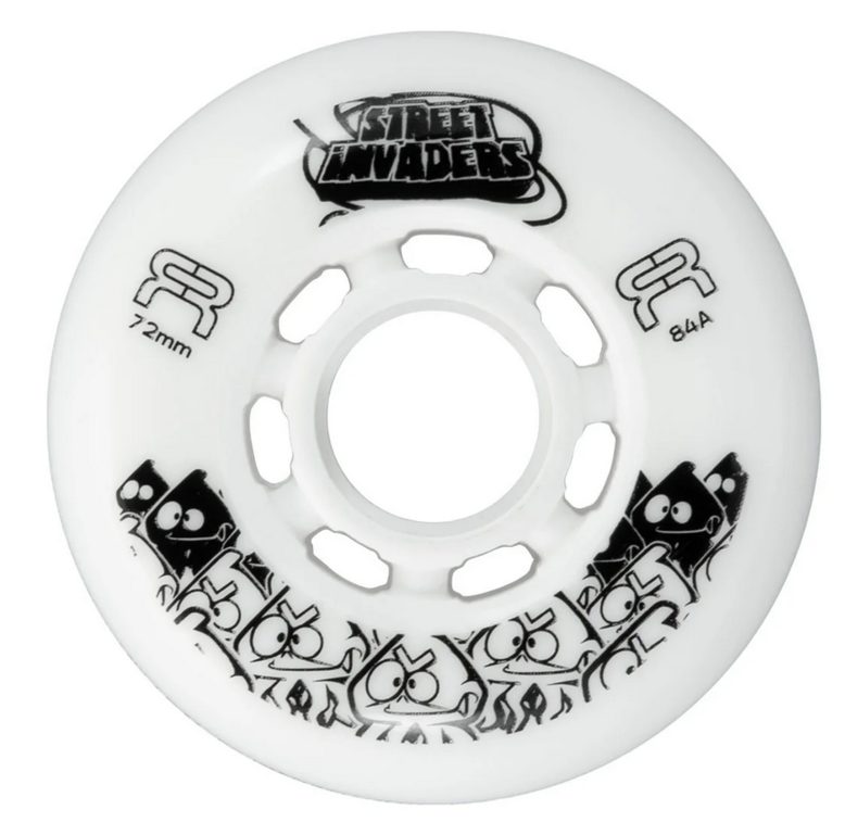FR - STREET INVADERS RUEDA 84A 72MM AZUL-GRIS