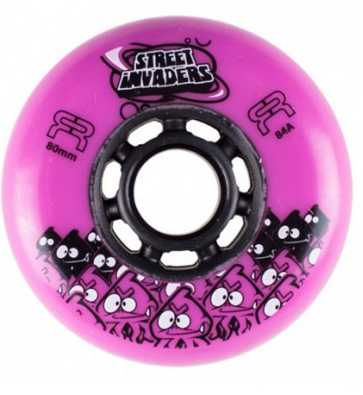 FR - STREET INVADERS RUEDA 84A 72MM AZUL-GRIS