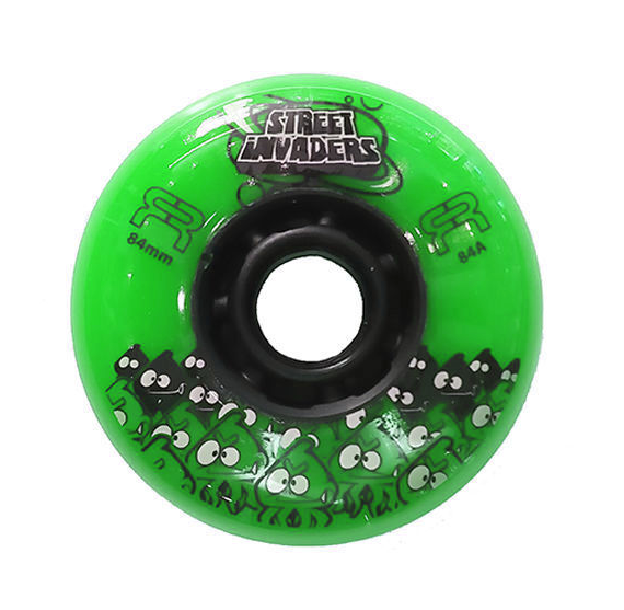 FR - STREET INVADERS RUEDA 84A 72MM AZUL-GRIS
