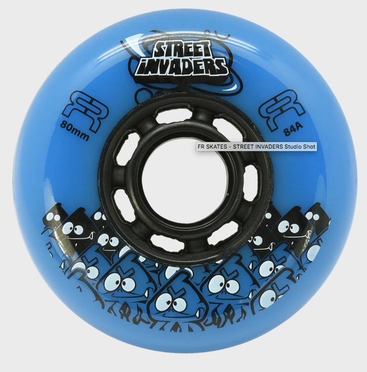 FR - STREET INVADERS RUEDA 84A 72MM AZUL-GRIS