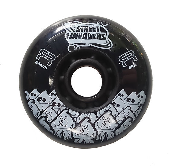 FR - STREET INVADERS RUEDA 84A 72MM AZUL-GRIS