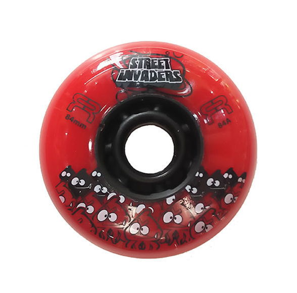 FR - STREET INVADERS RUEDA 84A 72MM AZUL-GRIS