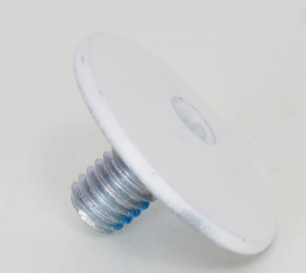 HINGE SCREW white, 23.5*M6*9, Set