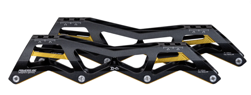 POWERSLIDE TRIPLE X 4x90 - 165 GOLD - BLACK