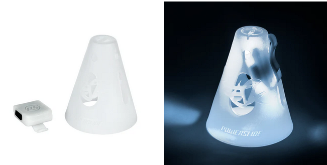 POWERSLIDE CONOS DARK WHITE LED