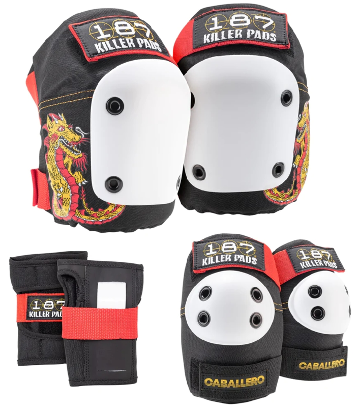 PACK PROTECCIONES 187 JUNIOR STEVE CABALLERO