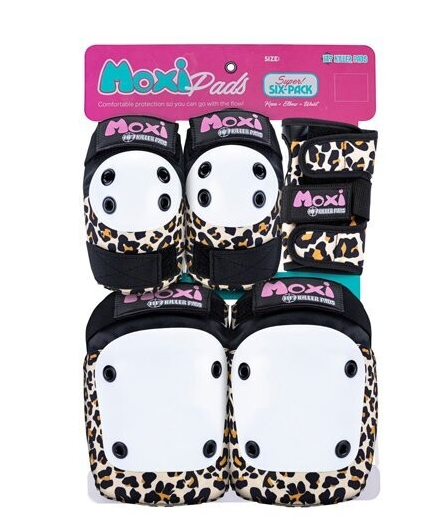 PACK PROTECCIONES 187 JUNIOR MOXI LEOPARD