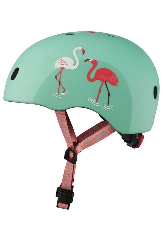 MICRO CASCO FLAMENCO VERDE