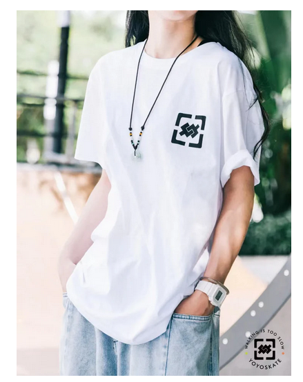 YOYOSKATE CAMISETA SAGO COTTON MINIMALISM BASIC TEE