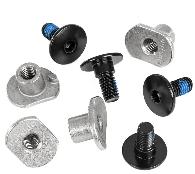 POWERSLIDE AEON CUFF SCREW SET GEN II USD, BLACK