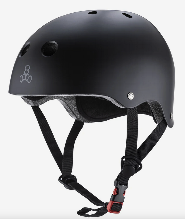 CASCO TRIPLE 8 DUAL CERTIFIED BLACK/MATTE