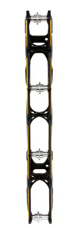 POWERSLIDE RACING 3X4 12.0/4x100 BLACK GOLD, 195