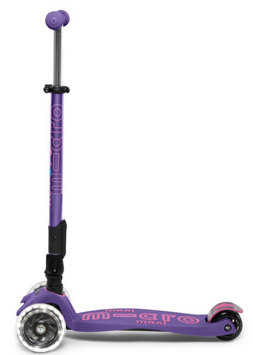 MICRO MAXI DELUXE PLEGABLE LED LILA