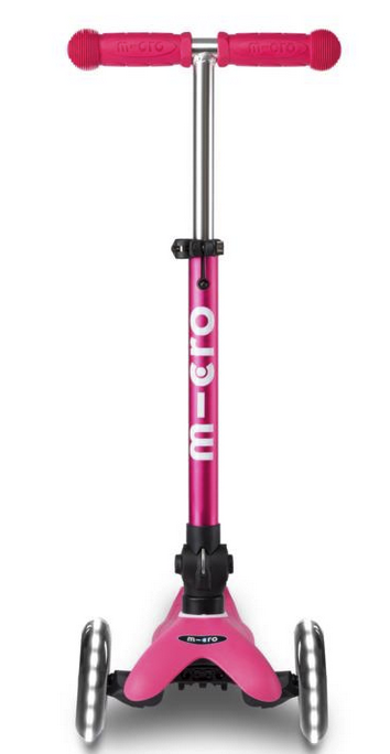 MICRO MINI DELUXE PLEGABLE LED ROSA