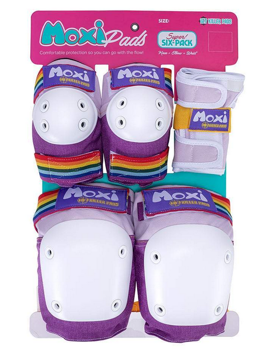 PACK PROTECCIONES 187 JUNIOR MOXI LAVENDER