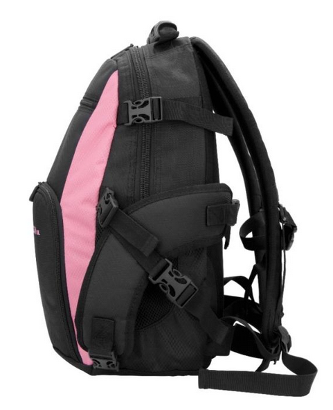 MOCHILA FLYING EAGLE PORTECH BLACK - PINK 18L