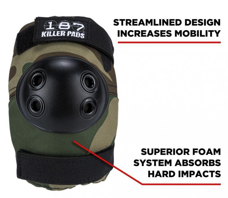 PACK DE PROTECCIONES JR 187 KILLER CAMO