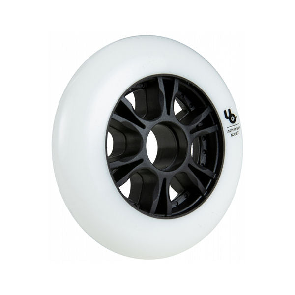 UNDERCOVER Rueda Team 100mm 86a Blanco PA (bullet radius) Pack de 4