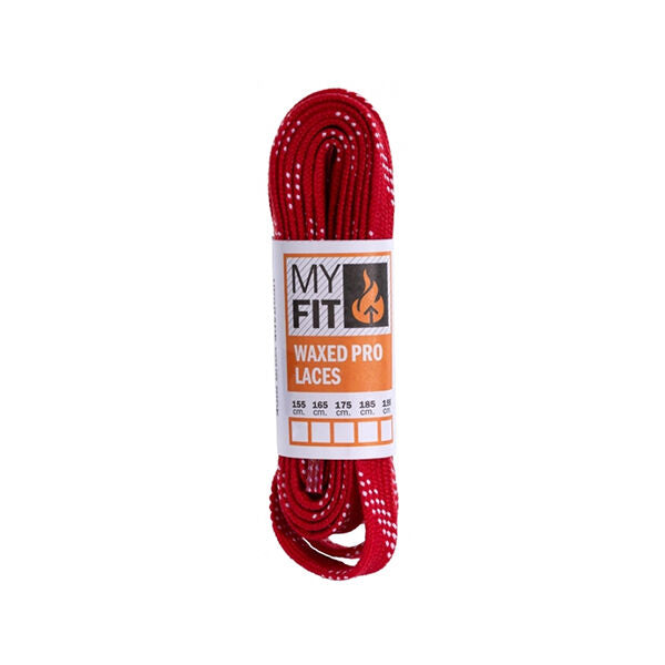POWERSLIDE My Fit Cordones Encerados Rojo 180