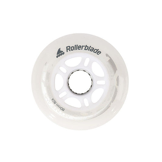ROLLERBLADE RUEDA MOONBEAMS LED WHITE 80