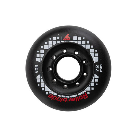 ROLLERBLADE Rueda Apex Black 72