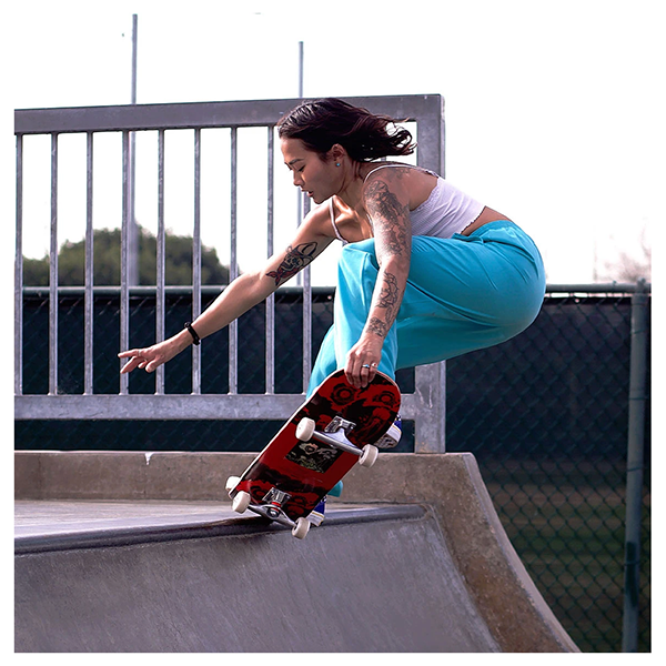 IMPALA Skateboard Blossom Poppy 8.0