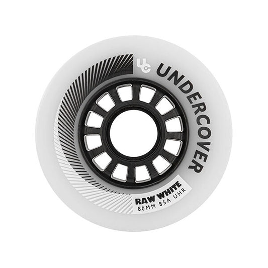 UNDERCOVER Ruedas Raw 80mm 85a Blanco PA (bullet radius)