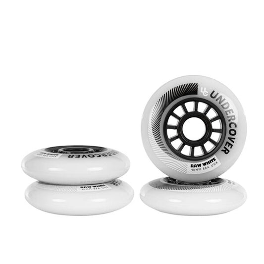 UNDERCOVER RUEDA RAW 90MM 88A BlANCO (PACK-4)