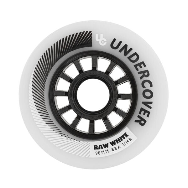 UNDERCOVER RUEDA RAW 90MM 88A BlANCO (PACK-4)