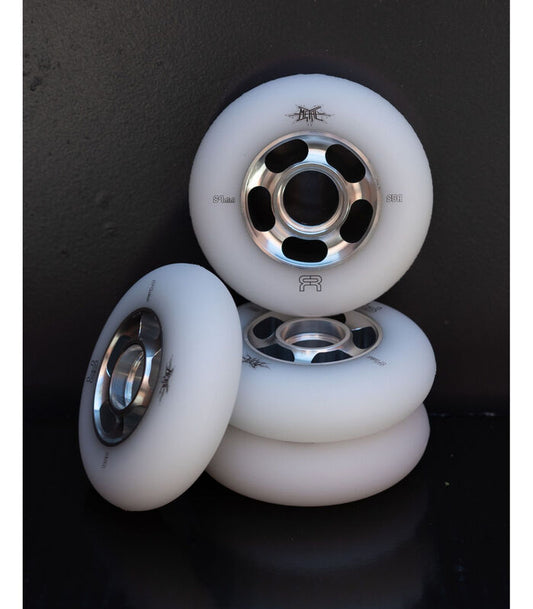 FR - METAL WHEELS NATURAL 84MM