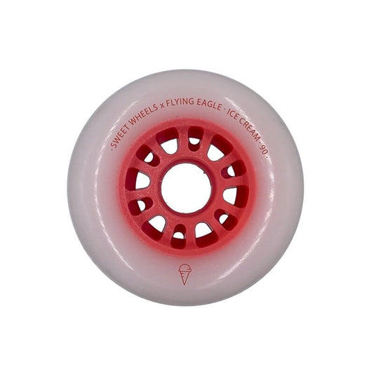RUEDAS FLYING EAGLE ICE CREAM 90MM ROJO (UNIDAD)