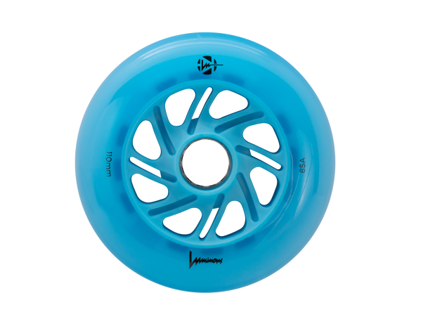 RUEDAS LUMINOUS LED BLUE OCEAN GLOW 110MM/85A