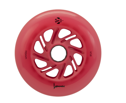 RUEDAS LUMINOUS LED RED RED 110MM/85A
