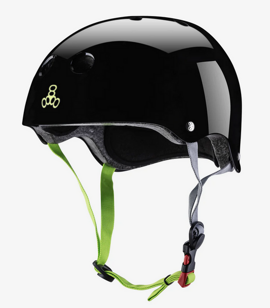 CASCO TRIPLE 8 DUAL CERTIFIED HELMET GLOSS WITH ZEST