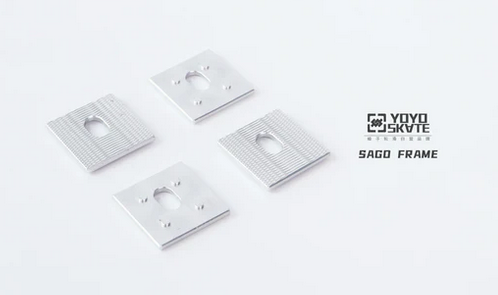 YOYO SKATE 3MM BOOT RISERS FOR SAGO FRAMES SINGLE PIECE  VENDOR