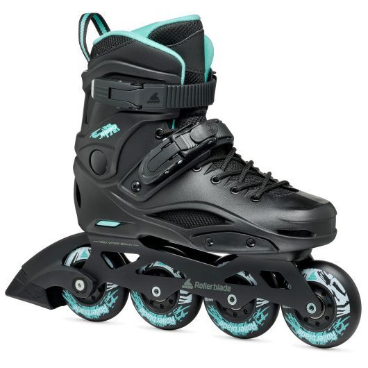 ROLLERBLADE PATINES RB 80 W COLOR BLACK/LIGHT BLUE